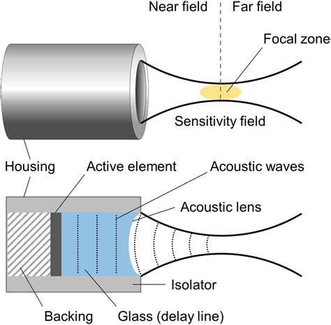 5 Components Of Spherically Focused Ultrasound Transducers Based On A