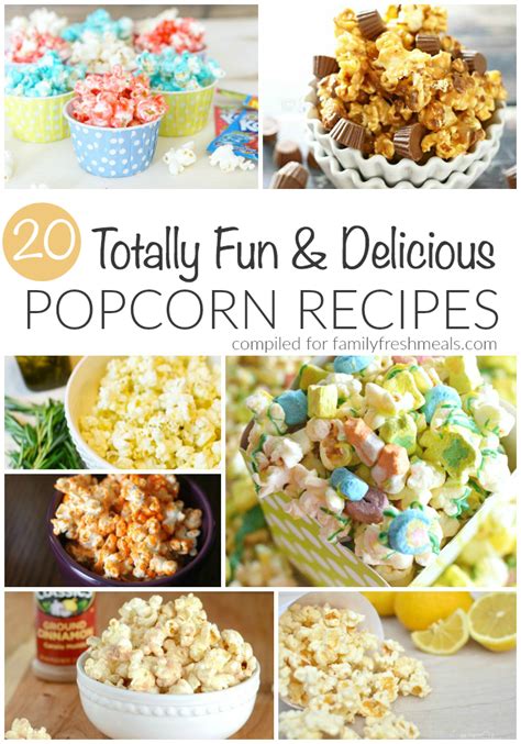 20 Delicious Popcorn Recipes