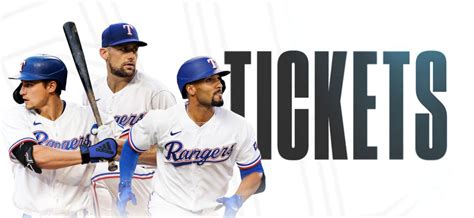 Rangers Ticket Information | Texas Rangers