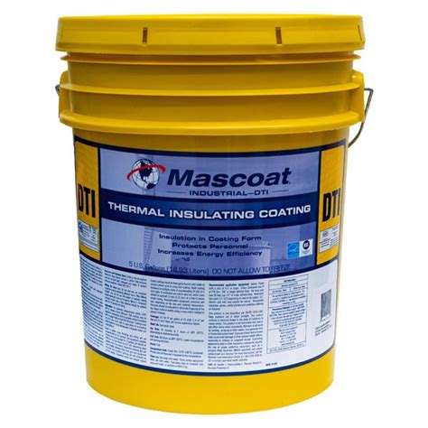 Ceramic And Silica Based Thermal Insulation Coating Mascoat Industrial Dti