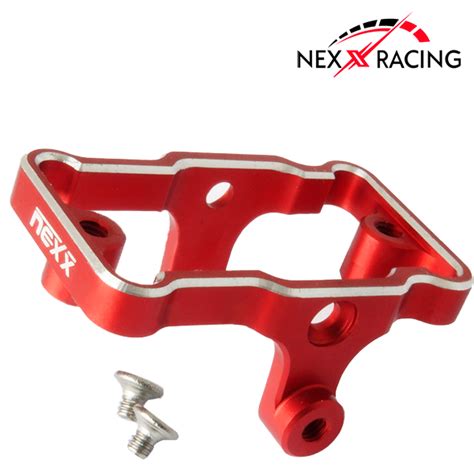 Nx 377 R Nexx Racing Cnc Alu Servo Mount For Trx 4m Red Nexxracing