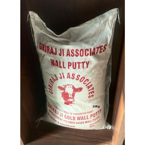 20 Kg White Cement Wall Putty At Rs 380 Bag Partapur Meerut ID