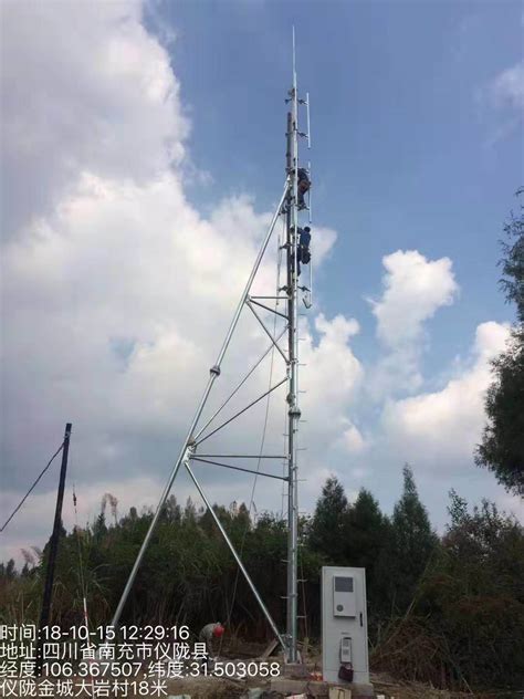 Angle Iron Tower Hot DIP Galvanized Telecommunication Tower Guyed Mast High Quality Low Cost