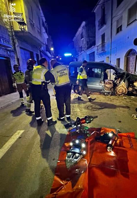 2 Personas Fallecidas Y 3 Heridas En Un Accidente En Jérica