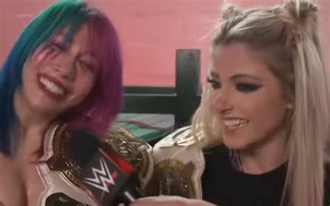 Alexa Bliss And Asuka React To Winning The Wwe Womens Tag Team Titles