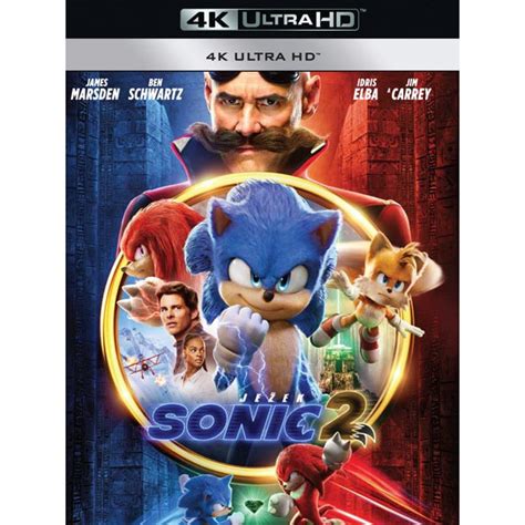 Ježko Sonic 2 Sonic the Hedgehog 2 4K Ultra HD UHD Blu ray