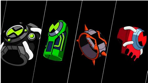 All Prototype Of Omnitrix Ben 10 Youtube