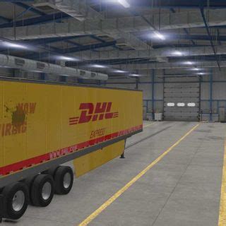 Remorque SCS 53 DHL Skin 1 46 ATS ETS2 Mod ATS Mod