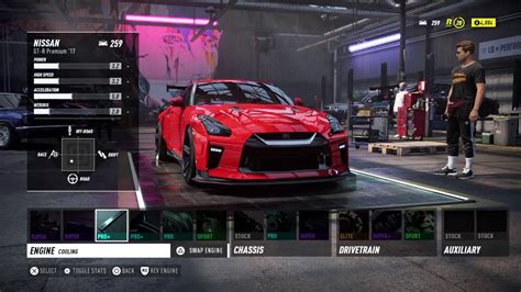 Need For Speed Heat Tunando Nissan GTR YouTube