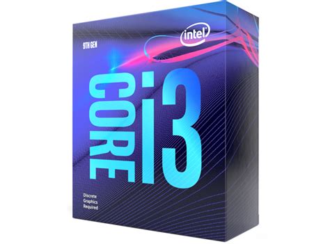 Intel Core i3 9100F 9th Gen Desktop Processor/CPU Retail - No iGPU ...