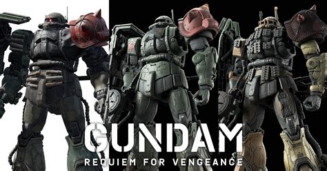 Gundam Requiem For Vengeance Zaku Ii Type Non Identifi Lesean A