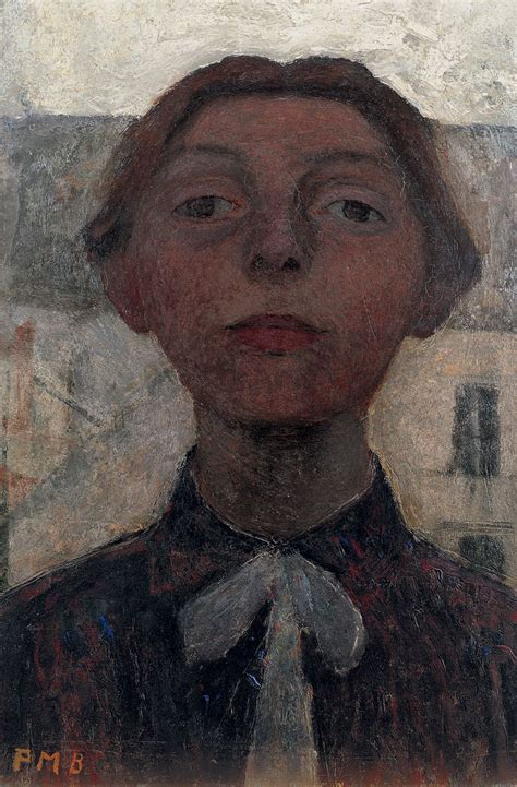 autoportrait vu depuis la fenêtre sur Paris 1900 Paula Modersohn