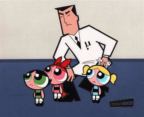 Comic Mint Animation Art The Powerpuff Girls Helter Skelter 2001