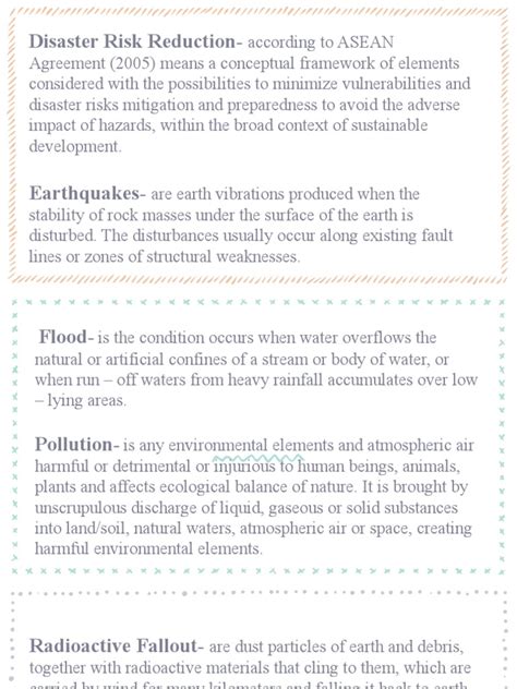 Disaster Risk Reduction.... | PDF | Natural Disasters | Earth