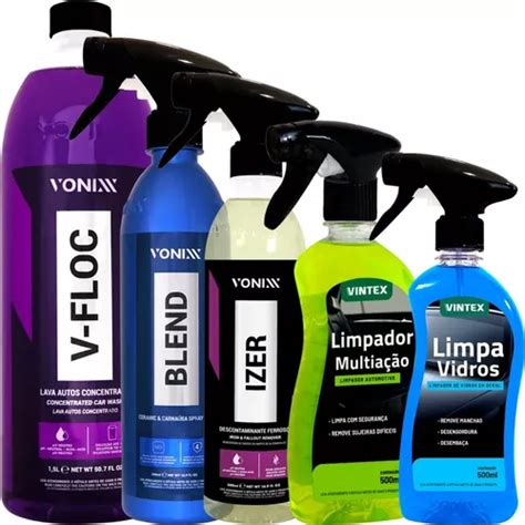 Kit Descontaminante Ferroso Izer Vonixx Ml Blend Spray Ml