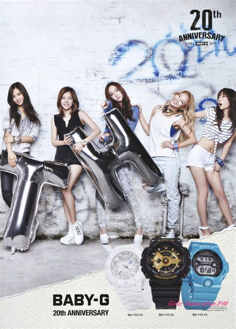 Baby G Th Anniversary Adverts Snsd Pics