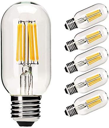 Adshen Us Dimmable W Tubular Led Bulb T T Warm White K W