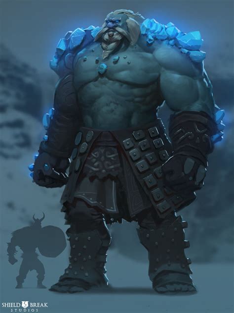 Artstation Frost Giant 1 Bierzerkers Alex Konstad Character