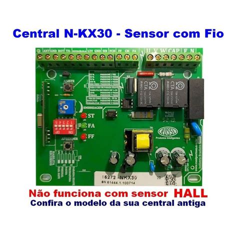 Central Placa De Comando p Portão Eletrônico Rossi NKx30 Submarino