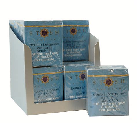 Stash Tea Double Bergamot Earl Grey Black Tea Count Tea Bags In