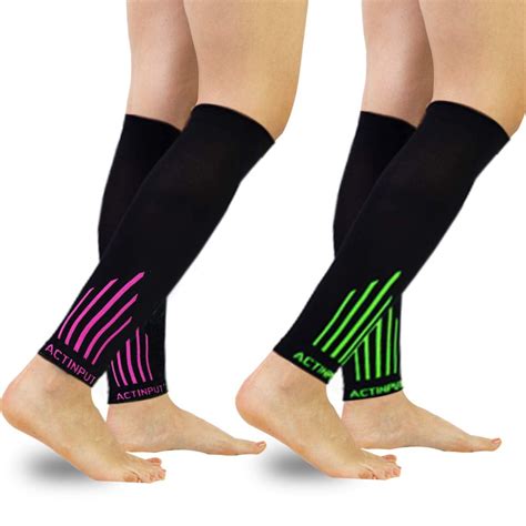 Compression Calf Sleeves (20-30mmHg) for Men & Women - Leg Compression ...