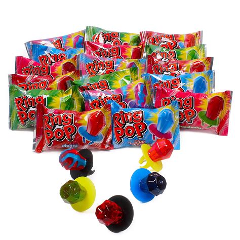 Buy Ring Pop Individually Wrapped Bulk Variety Party Pack 50count