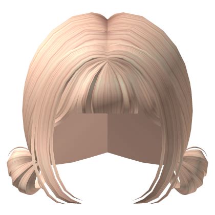 Cute Preppy Low Buns In Blonde Roblox