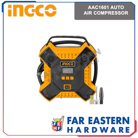 Ingco Auto Air Compressor Tire Inflator Aac Inptcd Lazada Ph