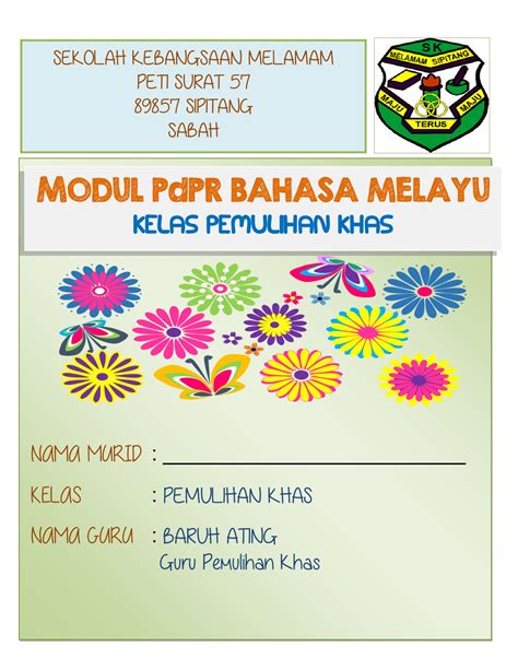 Modul Kaedah Pemulihan Bahasa Melayu 1