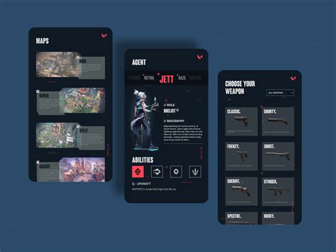 Valorant App By Mizu On Dribbble
