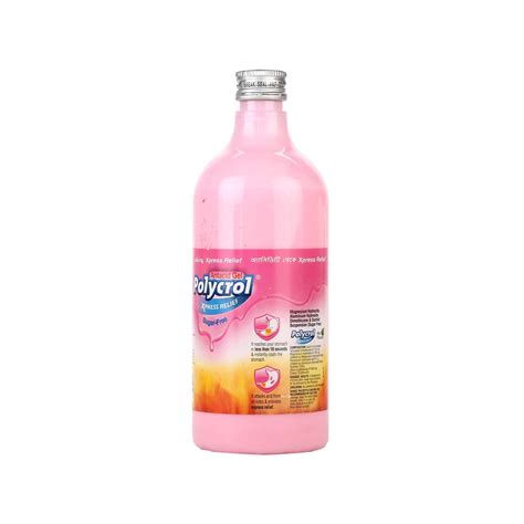 Buy Polycrol Xpress Relief Mint Acidity Syrup Sugar Free Bottle Of 450