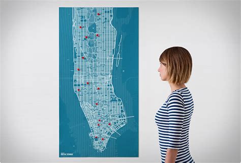 Pin City Wall Maps