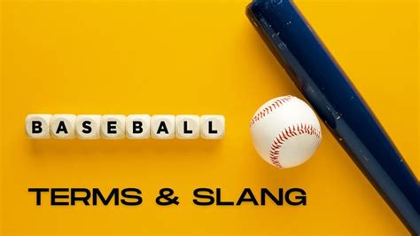 Baseball Terms And Slang Baseball Terms Homerun Baseball