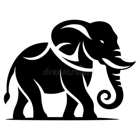 Premium Quality Elephant Silhouette Vector Stock Illustration ...