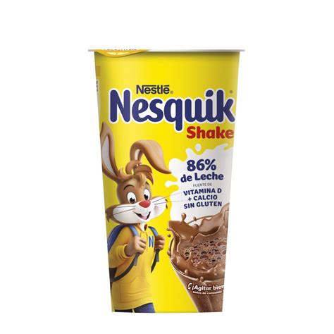 Batido De Cacao Shake Nestlé Nesquik Sin Gluten 180 Ml