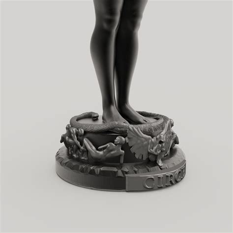 statue of the greek goddess circe 3D model 3D printable | CGTrader