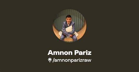 Amnon Pariz Instagram TikTok Linktree