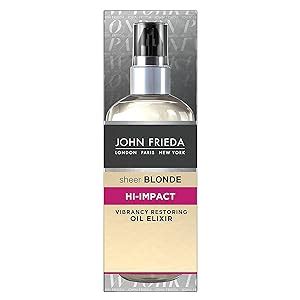John Frieda Sheer Blonde Flawless Recovery Repairing Conditioner For Dry Damaged Blonde Hair