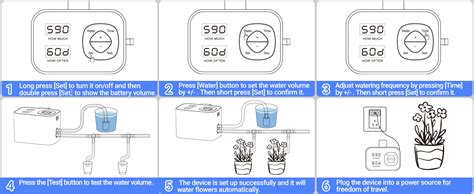 Kollea Automatic Watering System Indoor Plant Self Watering System Automatic Drip Irrigation