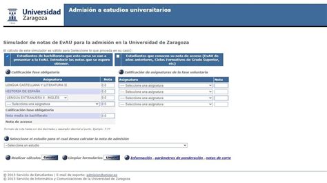 sabiduría civilización Todo tipo de unizar evau notas de corte jurado