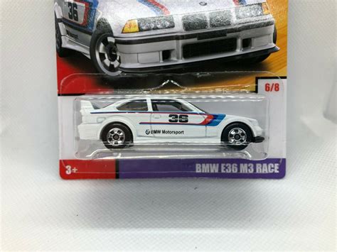 2019 Hot Wheels BMW E36 M3 Race Target Exclusive Throwback Series Series 1