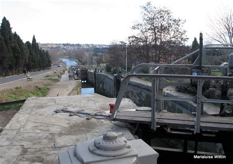 The Locks At Fonseranes The Canal Du Midi Near B Ziers Pa Flickr