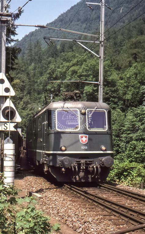 The Transport Library SBB Re4 4II 11269 Interlaken Ost 1977