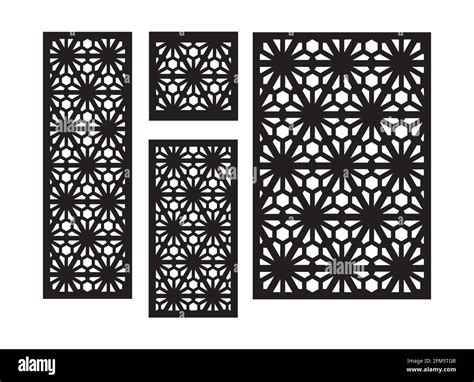 Decorative Partition Cut Out Stock Images Pictures Alamy