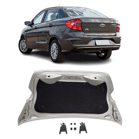 Forro Tampa Porta Malas Ford Ka Sedan 2015 a 2020 Kit Presilhas Fixação