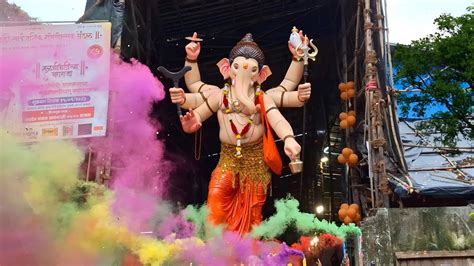 Chirabazar Cha Maharaja 2023 😍 Must Watch Beautiful Bappa ️ 28 Ft🔥