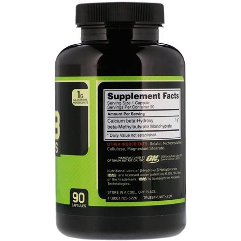 Optimum Nutrition HMB - Fast Post - AfterPay Available – FACTORY DIRECT ...