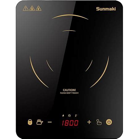 Amazon Sunmaki Induction Cooktop Induction Hot Plate With Touch