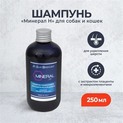 Iv San Bernard Mineral H Shampoo шампунь с экстрактом плаценты и ...