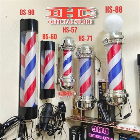 Jual Lampu Barbershop Barberpole Barber Shop Pole Lampu Kamar Tidur